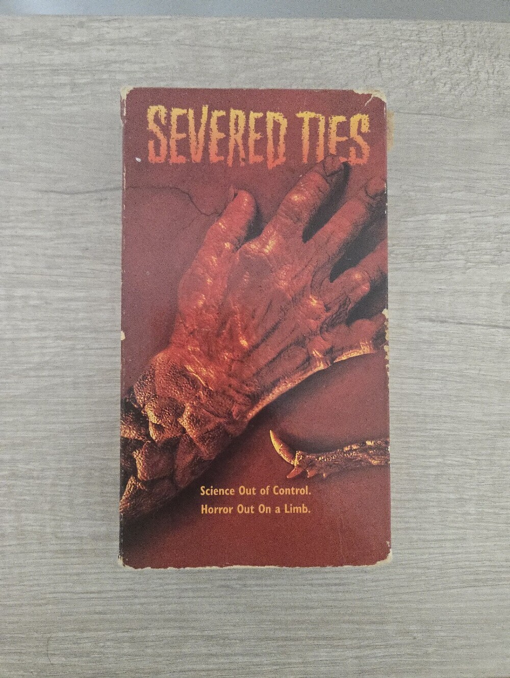 Severed Ties VHS Rare Screener Cult Classic Movie Horror